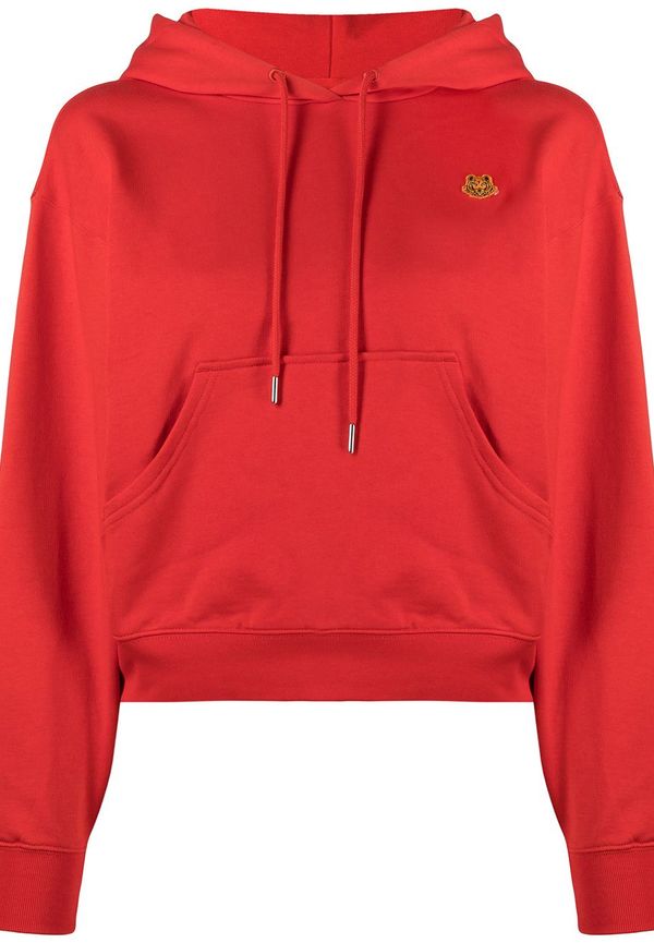Kenzo Tiger Crest hoodie - Röd