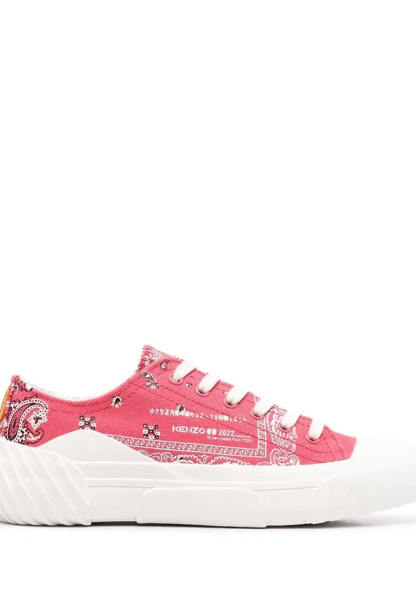 Kenzo Tiger låga sneakers - Rosa