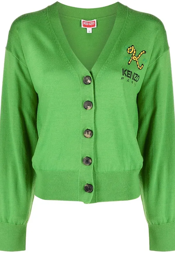 Kenzo Tiger Tail K kofta - Grön