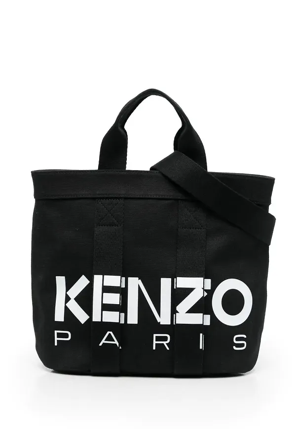 Kenzo totebag med logotyp - Svart