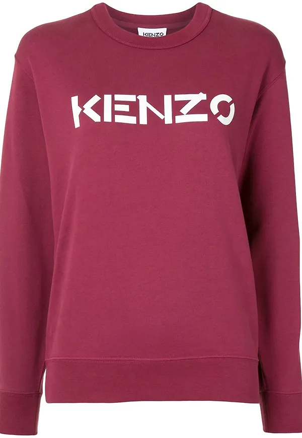 Kenzo tröja med rundad hals - Röd