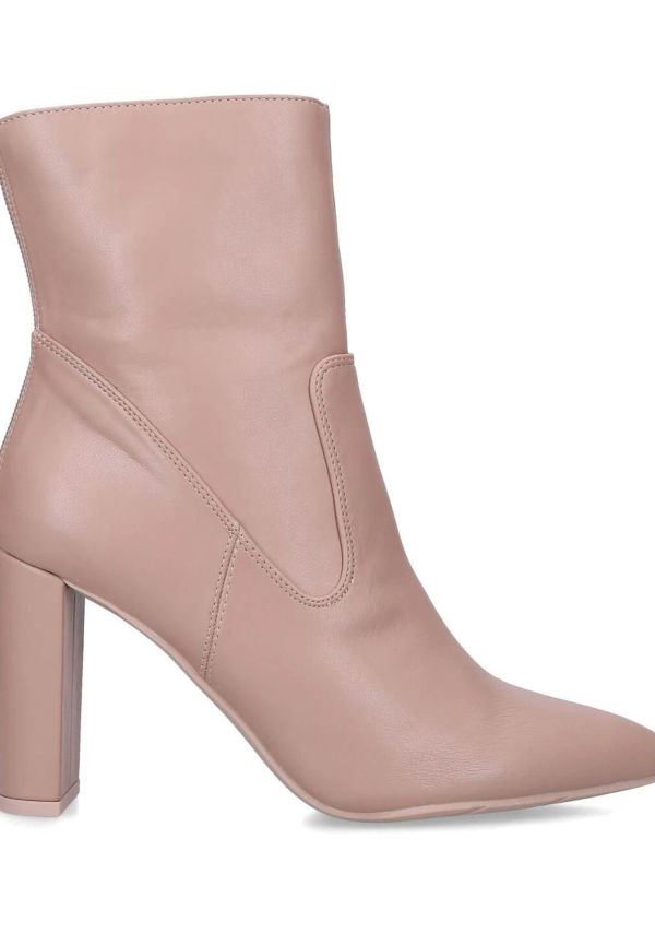 KG Kurt Geiger ankelboots med dragkedja - Rosa