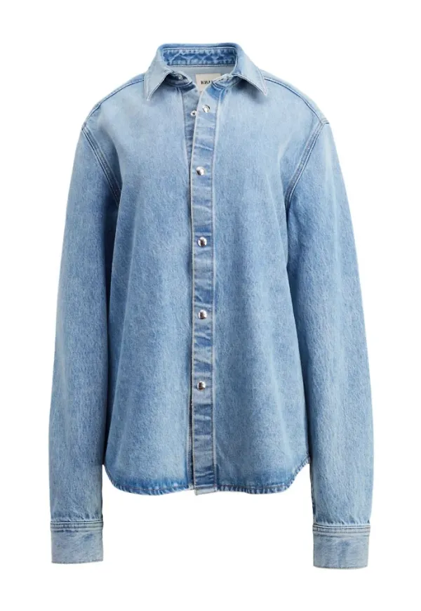 Khaite Denim Shirts Blå, Dam