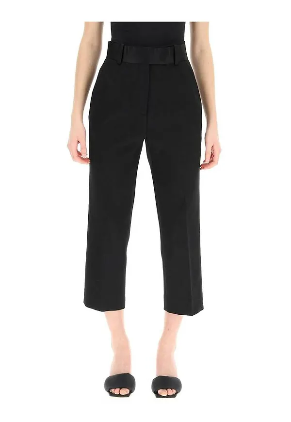 Khaite melie trousers Svart, Dam