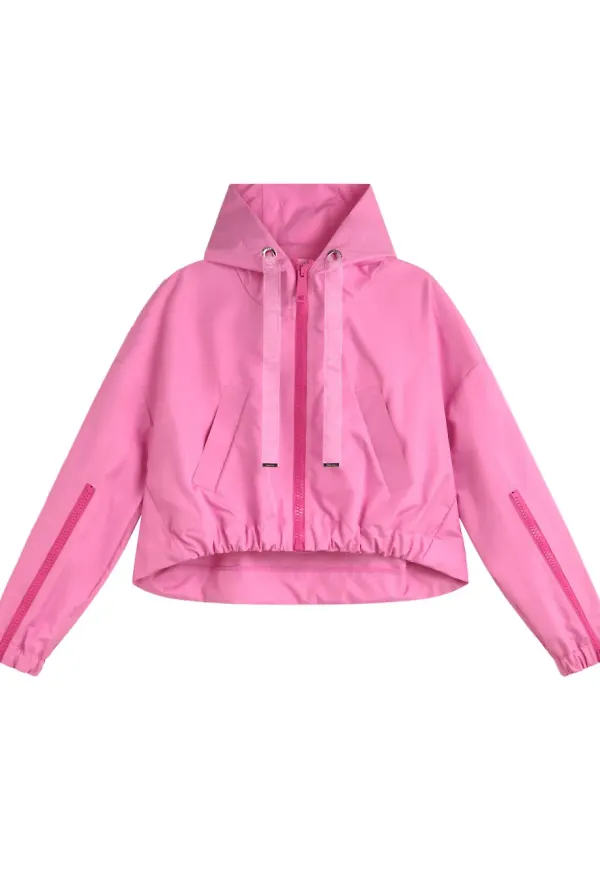Khrisjoy jacka med huva - Rosa