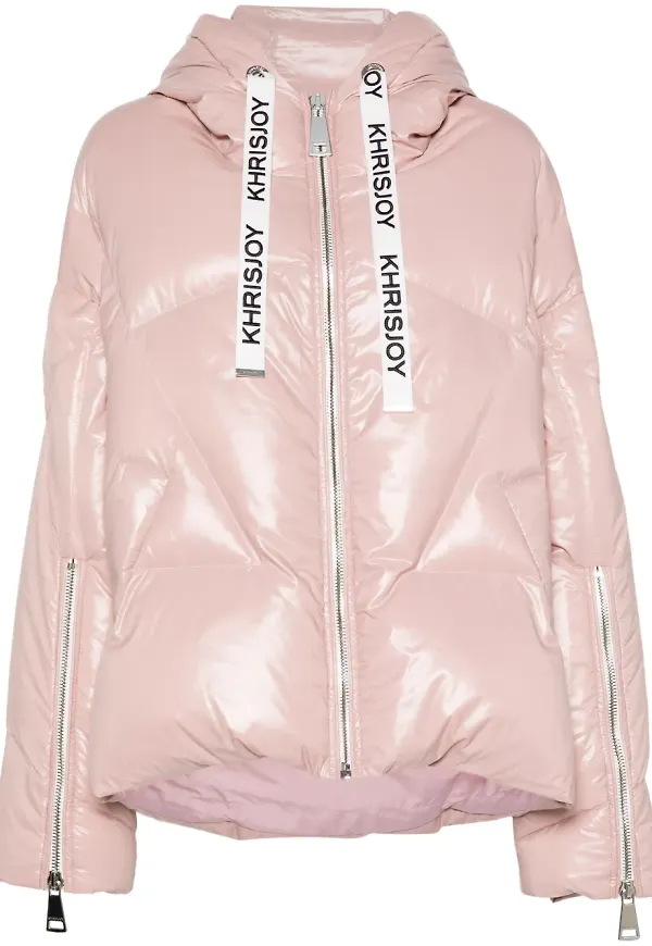 Khrisjoy Khris glansig puffjacka - Rosa