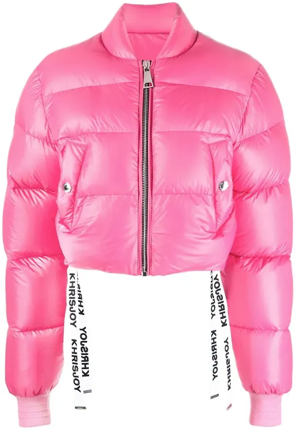 Khrisjoy kort puffjacka - Rosa