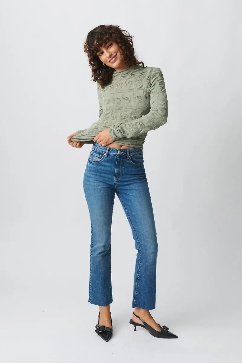 Kick flare jeans