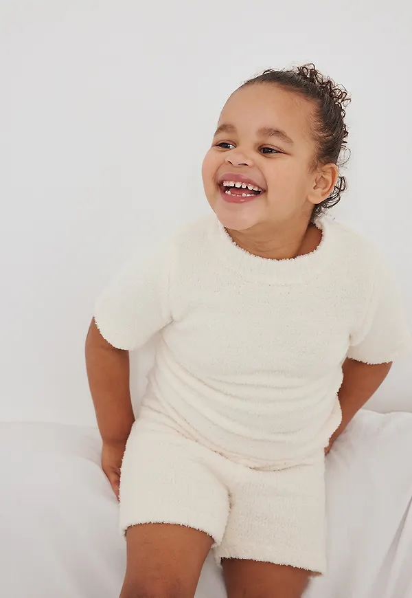 KIDS by NA-KD Loungetopp - Offwhite