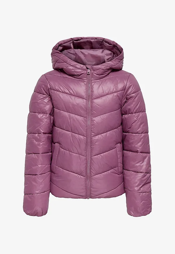 KIDS ONLY - Jacka kogKajsa Light Quilt Hood Jkt Otw N - Lila