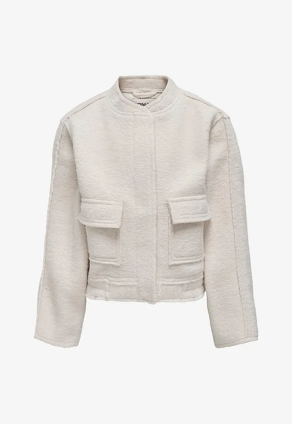 KIDS ONLY - Jacka kogSanne Boucle Bomber Otw - Beige