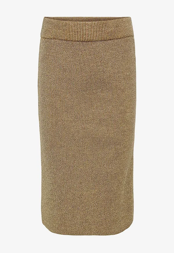 KIDS ONLY - Kjol koGninna Glitter Skirt Knt - Brun