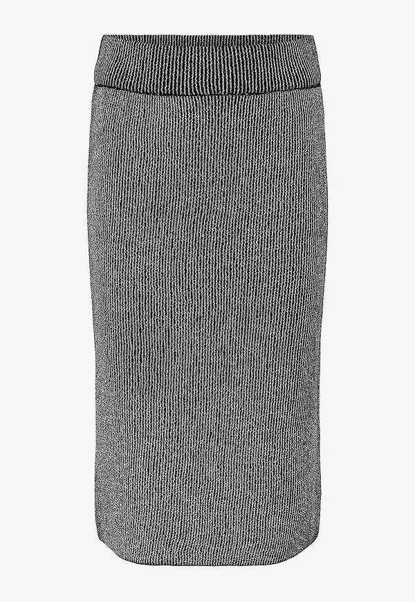 KIDS ONLY - Kjol koGninna Glitter Skirt Knt - Svart