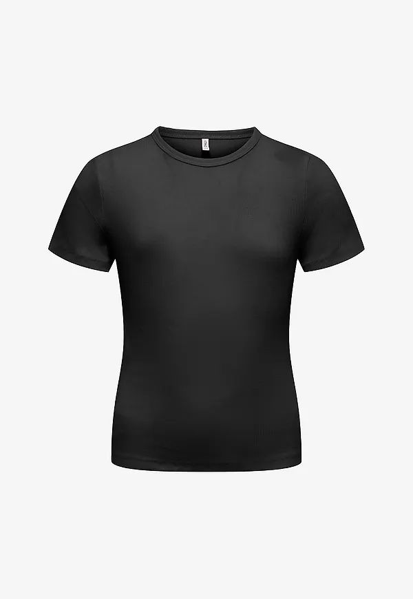 KIDS ONLY - T-shirt Koglucky S/S O Neck Top Jrs - Svart
