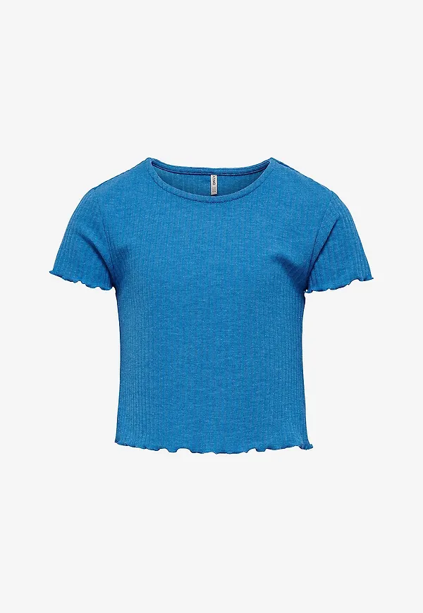 KIDS ONLY - Topp kogNella S/S O-neck Top Jrs - Blå