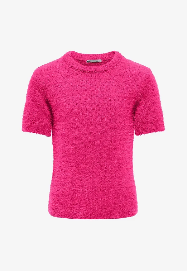 KIDS ONLY - Topp kogPiumo S/S O-neck Top Knt - Rosa