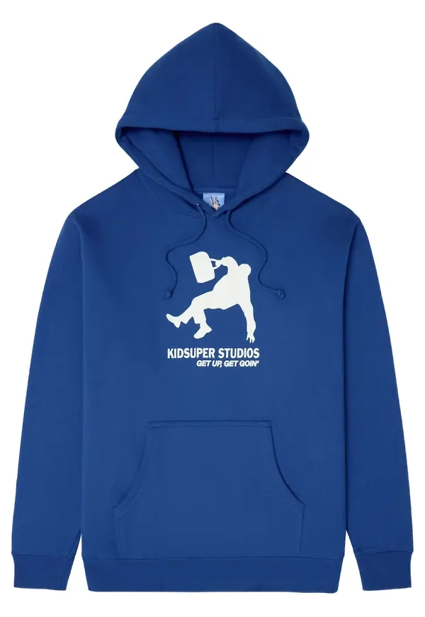 KidSuper Get Goin' hoodie - Blå