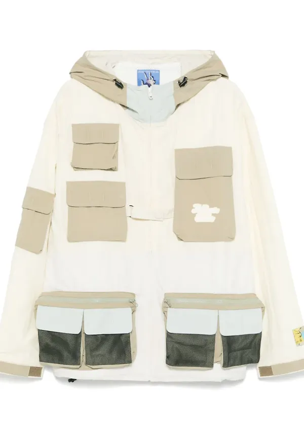 KidSuper jacka med fickor - Neutral