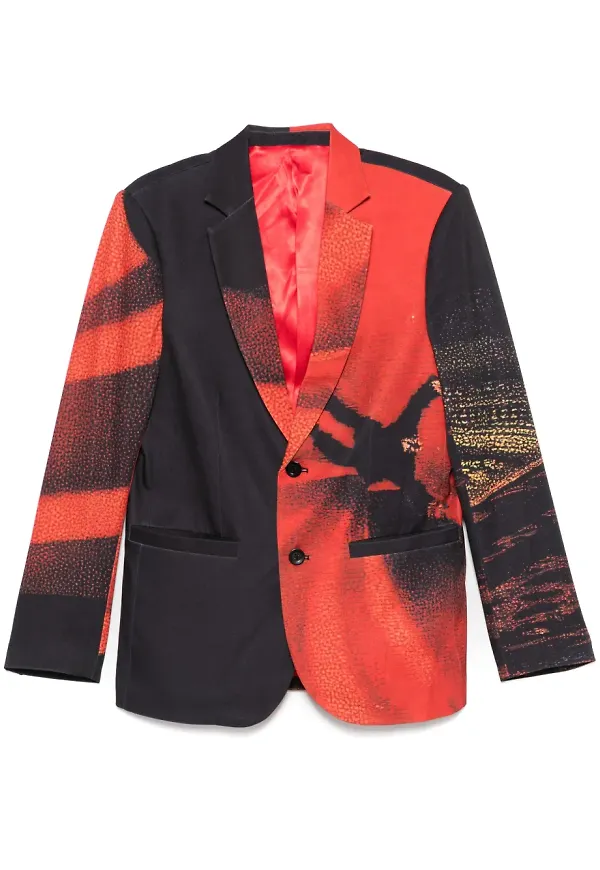 KidSuper Spiralingman blazer - Svart