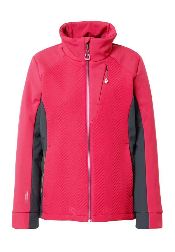 KILLTEC Outdoorjacka rosa / svart