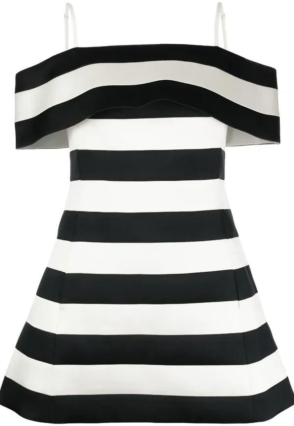 Kimhekim off-shoulder miniklänning - Svart
