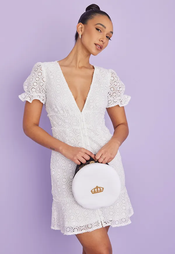 Kiss The Sky - Klänning - Blessed Lace Mini Dress - Klänningar