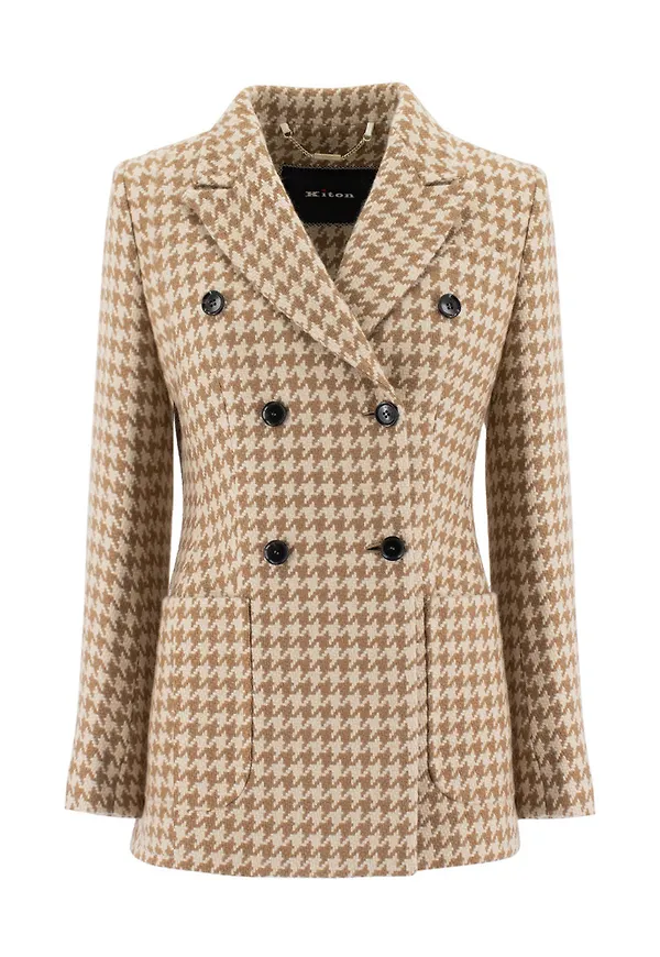 Kiton - Blazer - Beige - Dam - Storlek: S,M