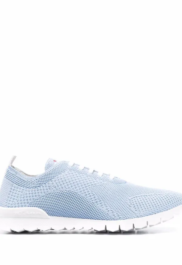 Kiton Flyknit låga träningsskor - Blå
