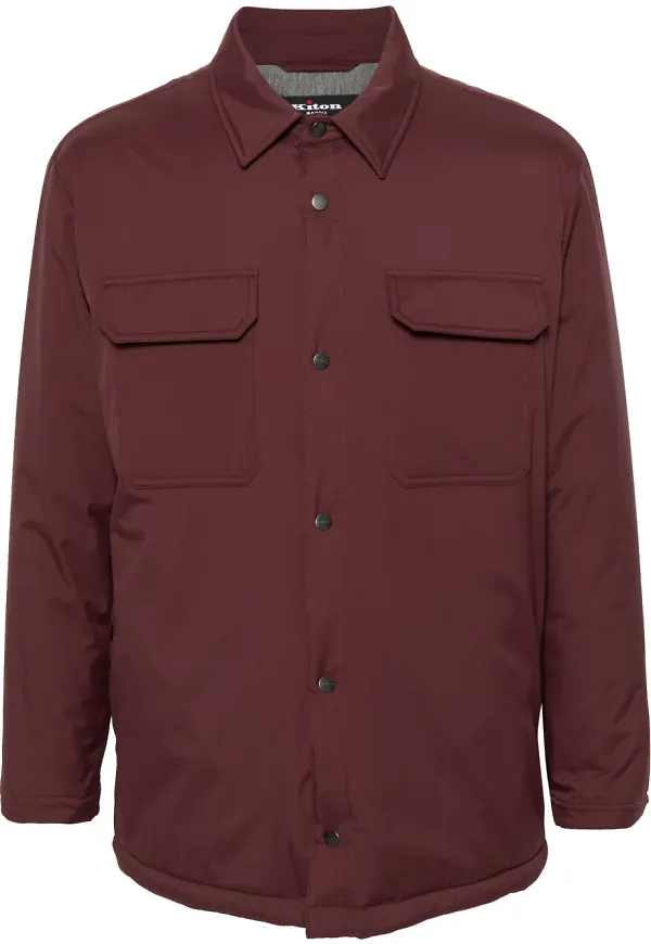 Kiton skjortjacka - Röd