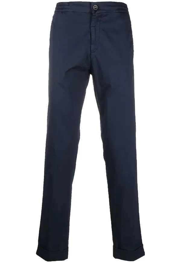 Kiton straight-jeans - Blå