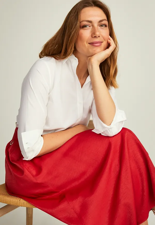 Kitty wrap skirt