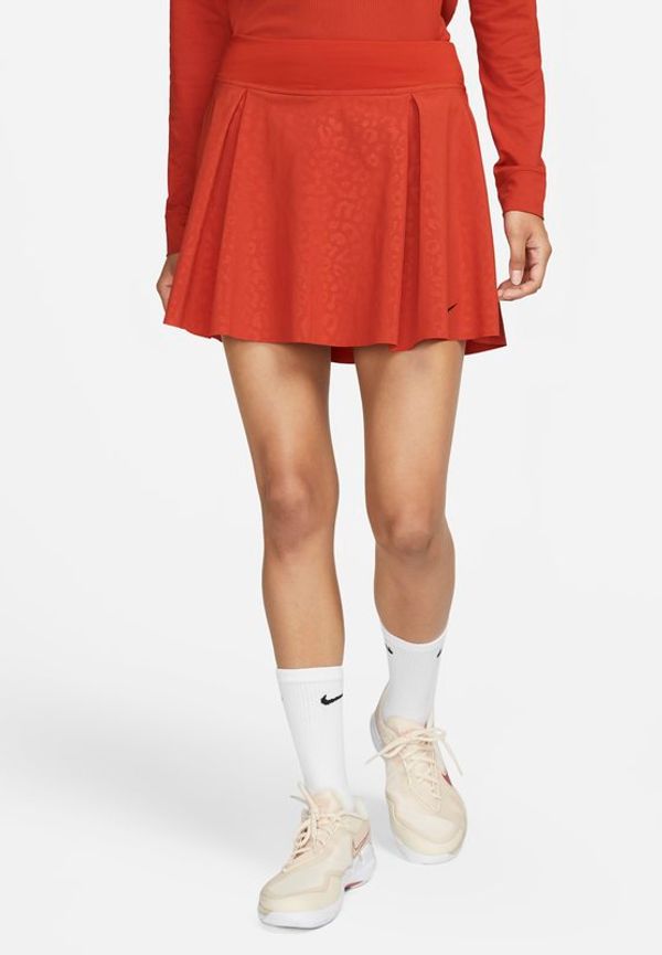 Kjol Nike Dri-FIT Club för kvinnor - Röd