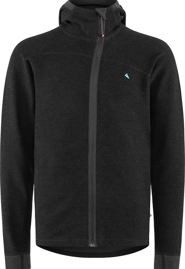 Klättermusen Men's Hödur Hooded Zip Black