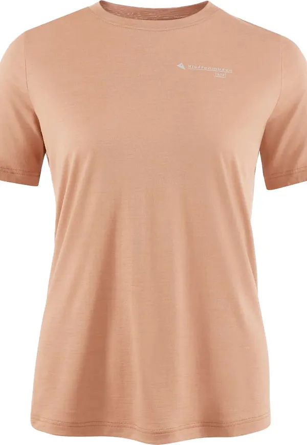 Klättermusen Women's Dagr Shortsleeve Tee Salmon