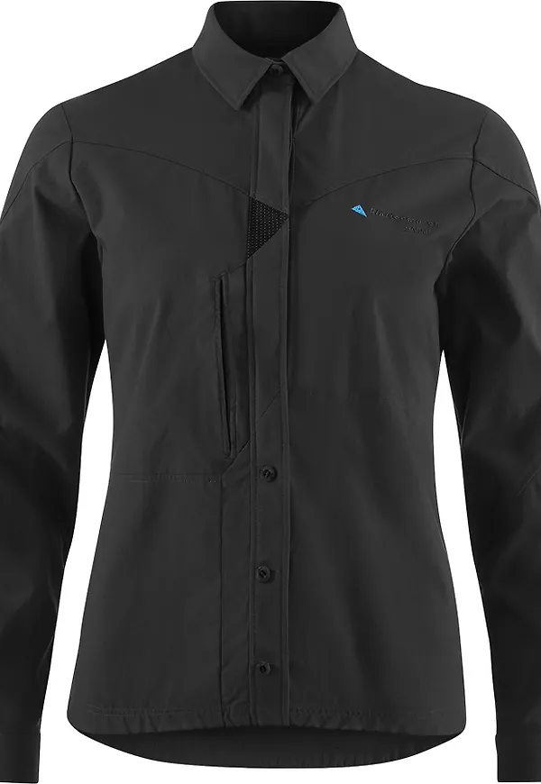 Klättermusen Women's Garm Long-Sleeve Shirt Raven