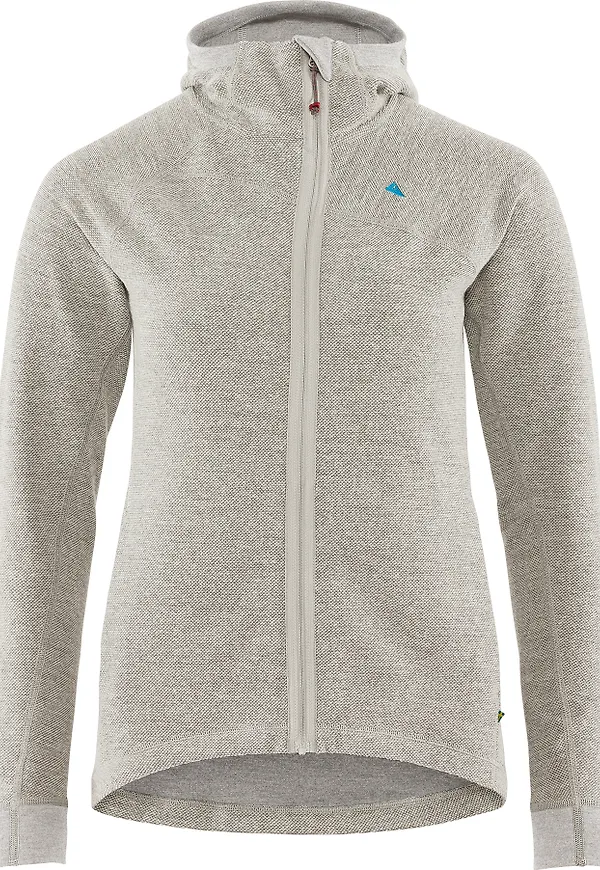 Klättermusen Women's Hödur Hooded Zip Moon