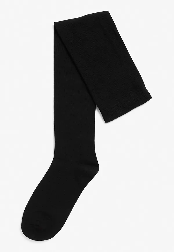 Knee high socks - Black