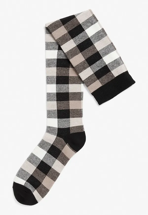 Knee high socks - Brown
