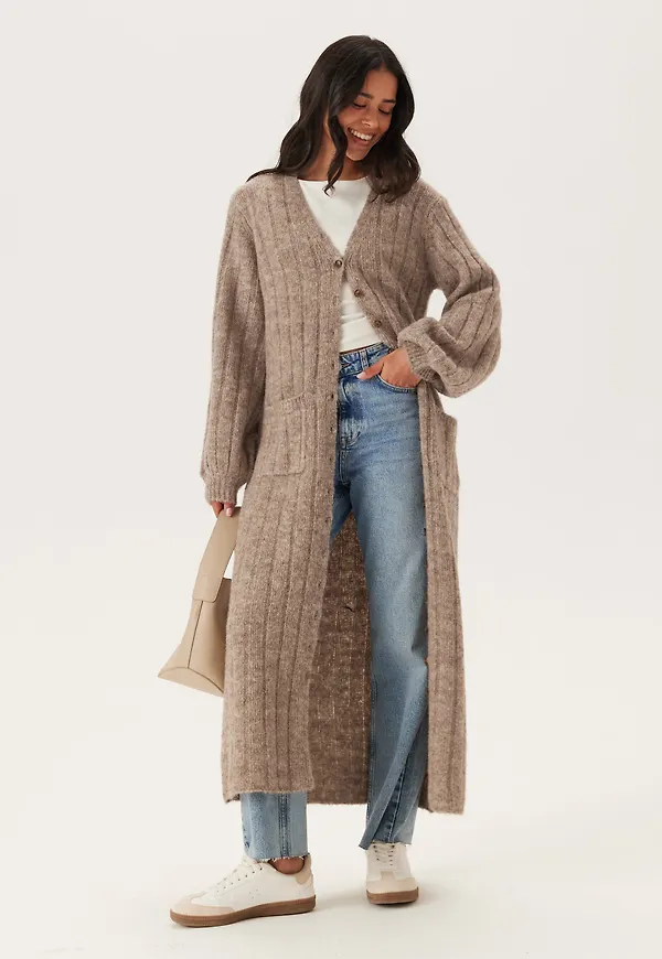 Knitted Cardigan Dress