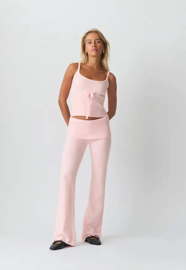 Knitted lounge trousers