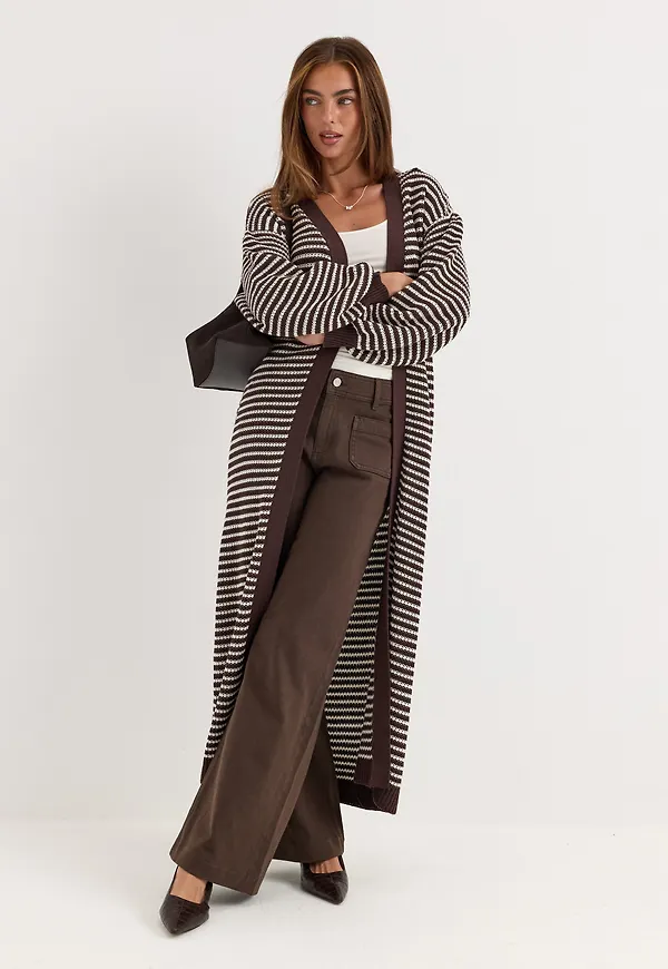 Knitted Maxi Cardigan