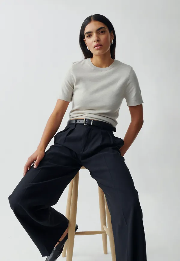 Knitted tee