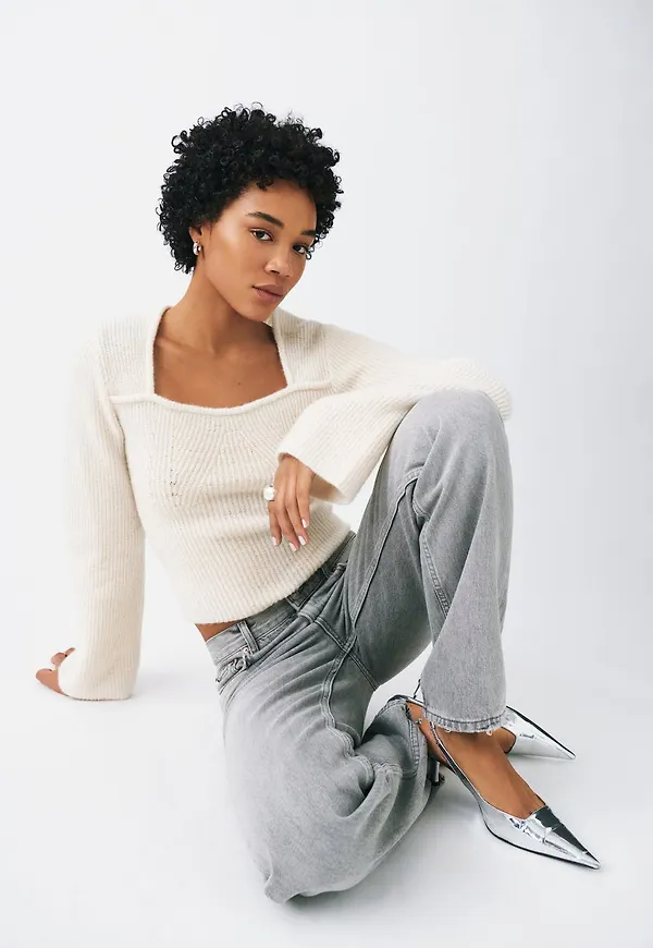 Knitted top