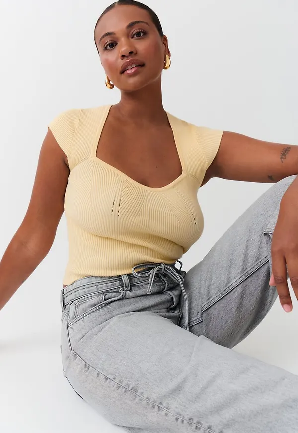 Knitted top