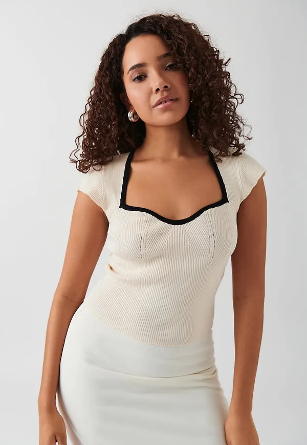Knitted top