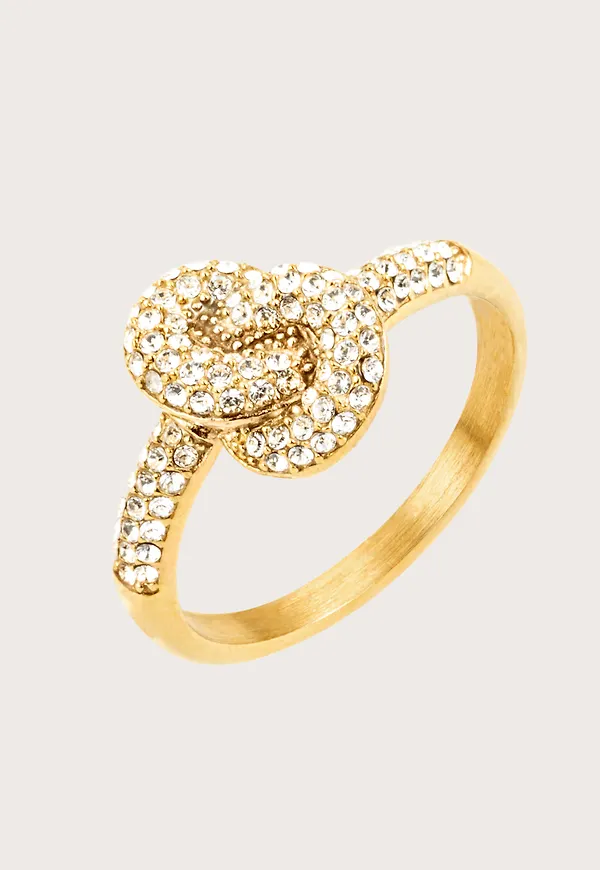 Knot Crystal Ring
