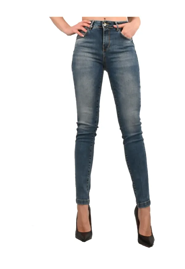 Kocca Slim-fit Jeans Blå, Dam