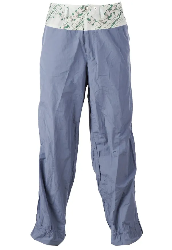 Kolor printed waistband trouser - Blå