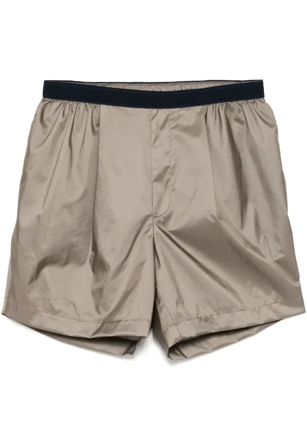 Kolor shorts med dragsko - Neutral