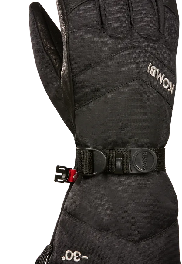 Kombi Women's Aventyr WaterGuard Gloves Black